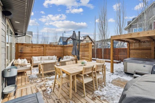 119 Riviera View, Cochrane, AB - Outdoor With Deck Patio Veranda