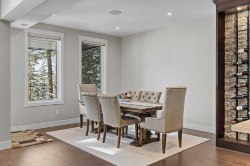 137 Silvertip Ridge, Canmore, AB - Indoor Photo Showing Dining Room