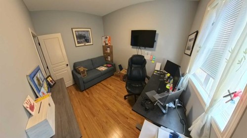 466 Cimarron Boulevard, Okotoks, AB - Indoor Photo Showing Office