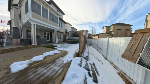 466 Cimarron Boulevard, Okotoks, AB - Outdoor With Deck Patio Veranda