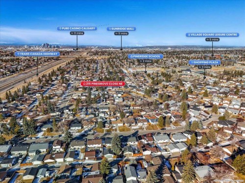 215 Pinegrove Close Ne, Calgary, AB - Outdoor With View