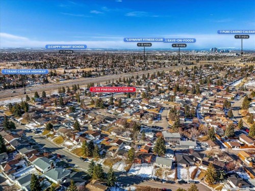 215 Pinegrove Close Ne, Calgary, AB - Outdoor With View