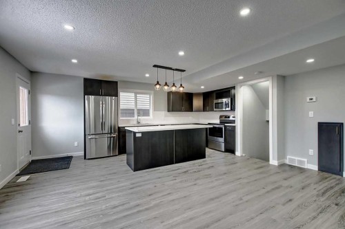 156 Copperfield Rise Se, Calgary, AB - Indoor Photo Showing Kitchen With Stainless Steel Kitchen With Upgraded Kitchen