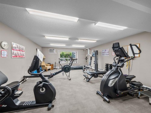 3208 Millrise Point Sw, Calgary, AB - Indoor Photo Showing Gym Room