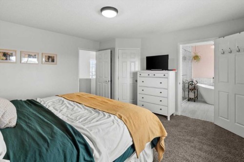 218 Coville Circle Ne, Calgary, AB - Indoor Photo Showing Bedroom