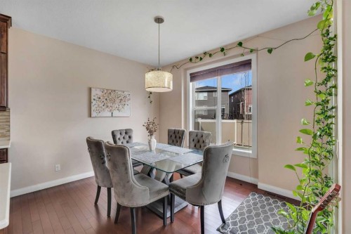 194 Redstone Park Ne, Calgary, AB - Indoor Photo Showing Dining Room
