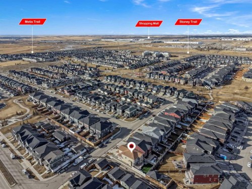194 Redstone Park Ne, Calgary, AB - Outdoor With View