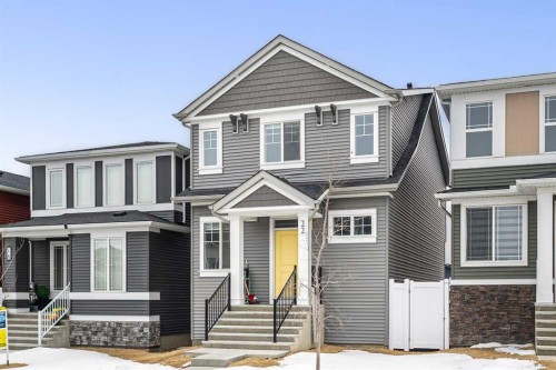 22 Edith Manor Nw, Calgary, AB - Outdoor With Facade