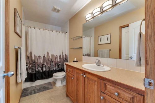 214 Saddlemont Boulevard Ne, Calgary, AB - Indoor Photo Showing Bathroom