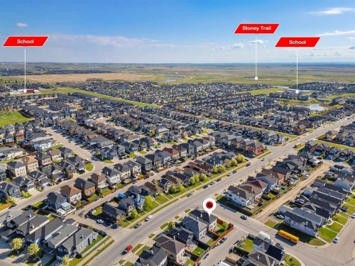 214 Saddlemont Boulevard Ne, Calgary, AB - Outdoor With View