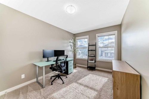 90 Evanspark Road Nw, Calgary, AB - Indoor Photo Showing Office