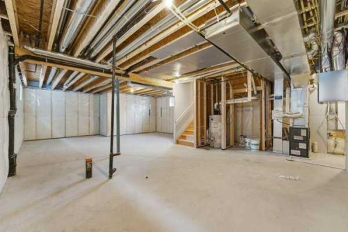 213 Bayview Park Sw, Airdrie, AB - Indoor Photo Showing Basement