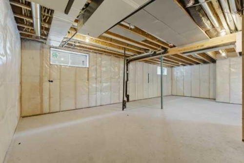 213 Bayview Park Sw, Airdrie, AB - Indoor Photo Showing Basement