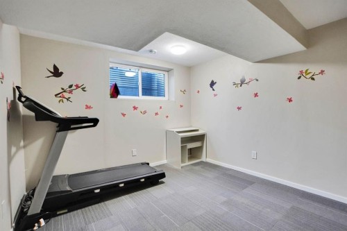 82 Walden Drive Se, Calgary, AB - Indoor Photo Showing Gym Room
