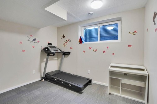 82 Walden Drive Se, Calgary, AB - Indoor Photo Showing Gym Room