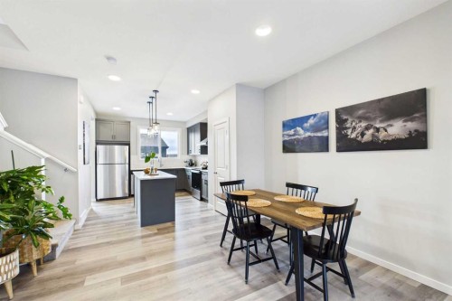 41 Heirloom Crescent Se, Calgary, AB - Indoor Photo Showing Dining Room