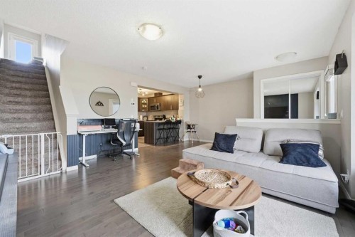 67 Cityscape Gate, Calgary, AB - Indoor Photo Showing Living Room