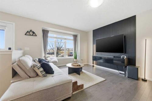 67 Cityscape Gate, Calgary, AB - Indoor Photo Showing Living Room