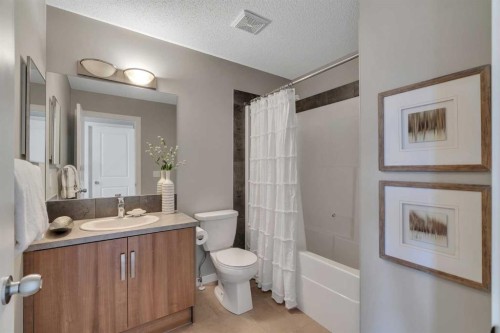 34 New Brighton Point Se, Calgary, AB - Indoor Photo Showing Bathroom