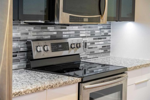 206-1027 Cameron Avenue Sw, Calgary, AB - Indoor Photo Showing Kitchen