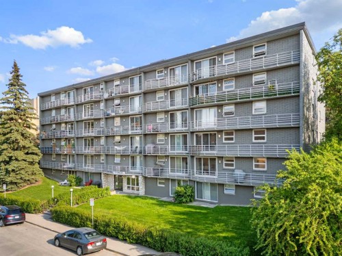 206-1027 Cameron Avenue Sw, Calgary, AB - Outdoor With Balcony With Facade