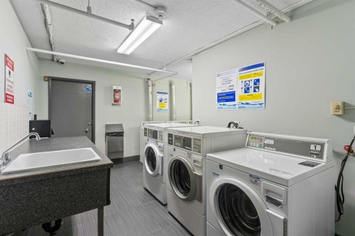 206-1027 Cameron Avenue Sw, Calgary, AB - Indoor Photo Showing Laundry Room