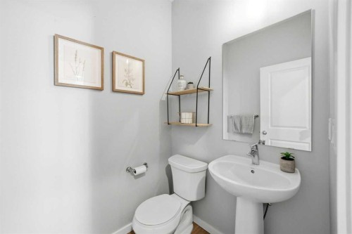 320 Sundown View, Cochrane, AB - Indoor Photo Showing Bathroom