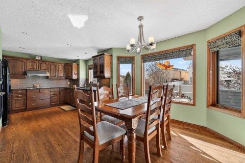 68 Hawkland Circle Nw, Calgary, AB - Indoor Photo Showing Dining Room