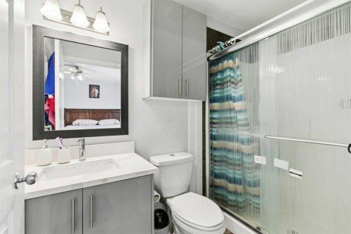 38 Canoe Square Sw, Airdrie, AB - Indoor Photo Showing Bathroom