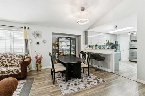 38 Canoe Square Sw, Airdrie, AB - Indoor Photo Showing Dining Room