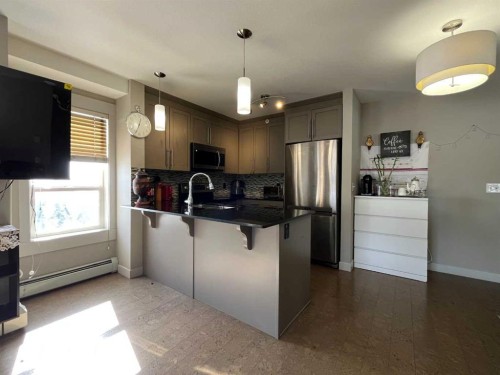 1406-155 Skyview Ranch Way Ne, Calgary, AB - Indoor Photo Showing Kitchen