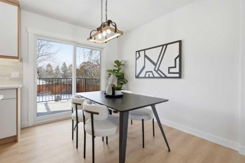 8616 7 Street Sw, Calgary, AB - Indoor Photo Showing Dining Room