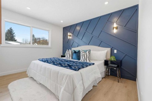 8616 7 Street Sw, Calgary, AB - Indoor Photo Showing Bedroom