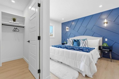 8616 7 Street Sw, Calgary, AB - Indoor Photo Showing Bedroom