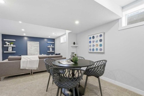8616 7 Street Sw, Calgary, AB - Indoor Photo Showing Dining Room