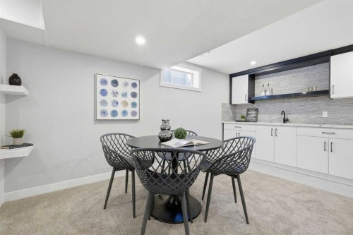 8616 7 Street Sw, Calgary, AB - Indoor Photo Showing Dining Room