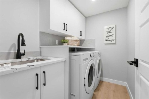 8616 7 Street Sw, Calgary, AB - Indoor Photo Showing Laundry Room