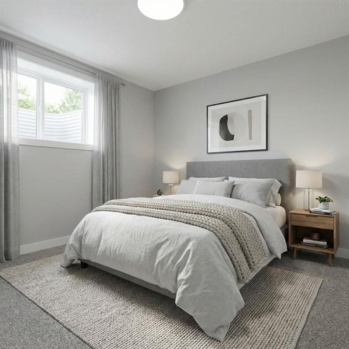 8616 7 Street Sw, Calgary, AB - Indoor Photo Showing Bedroom