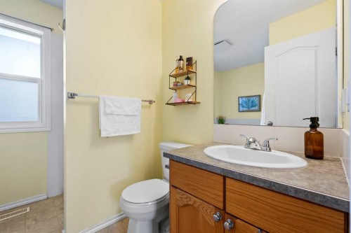 8 Chapalina Crescent Se, Calgary, AB - Indoor Photo Showing Bathroom