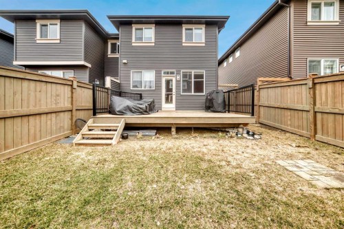 58 Kingfisher Crescent Se, Airdrie, AB - Outdoor With Deck Patio Veranda With Exterior