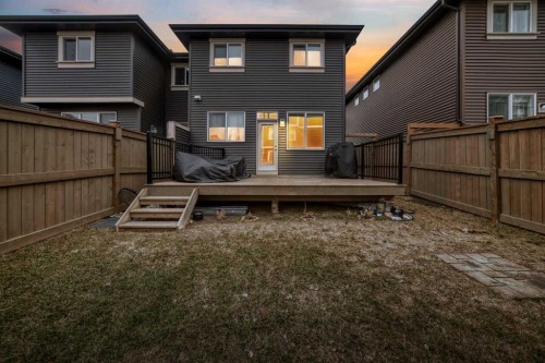 58 Kingfisher Crescent Se, Airdrie, AB - Outdoor With Deck Patio Veranda