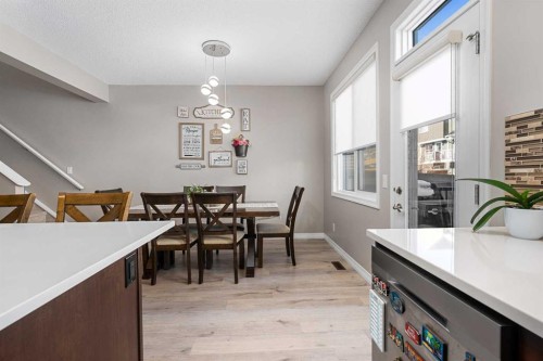 58 Kingfisher Crescent Se, Airdrie, AB - Indoor Photo Showing Dining Room