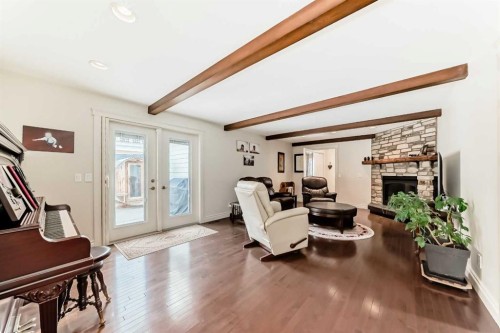 332 Varsity Close Nw, Calgary, AB - Indoor With Fireplace