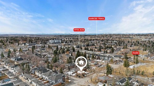 1403 43 Street Sw, Calgary, AB - Outdoor With View
