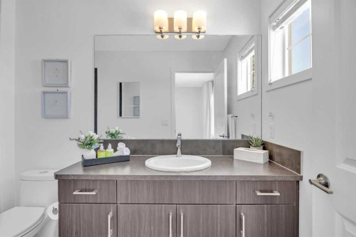 226 Auburn Crest Way Se, Calgary, AB - Indoor Photo Showing Bathroom