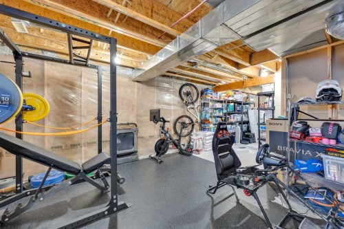 226 Auburn Crest Way Se, Calgary, AB - Indoor Photo Showing Gym Room