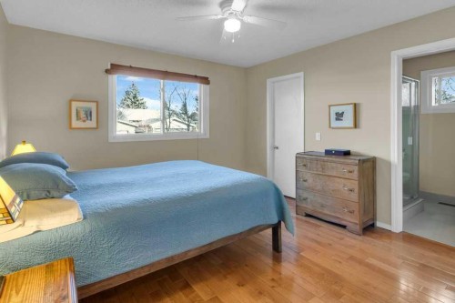 44 Sprucegrove Crescent Se, Airdrie, AB - Indoor Photo Showing Bedroom