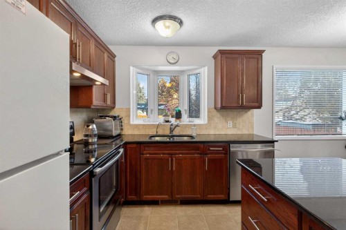 5122 48 Street Nw, Calgary, AB - Indoor Photo Showing Kitchen With Double Sink