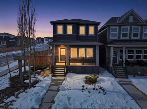 8 Evanscrest Way Nw, Calgary, AB - Outdoor With Deck Patio Veranda With Facade