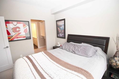 211-200 Auburn Meadows Common Se, Calgary, AB - Indoor Photo Showing Bedroom